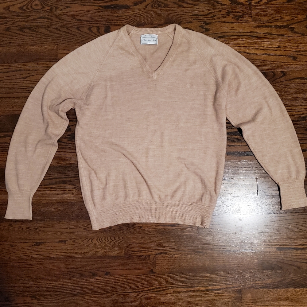 Vintage Christian Dior Knit Sweater L